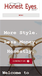 Mobile Screenshot of honesteyesonline.com